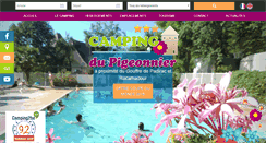 Desktop Screenshot of campinglepigeonnier.com
